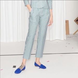 & other stories x Rachel Antoff searsucker trouser